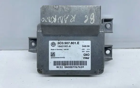 Volkswagen PASSAT B6 Hand brake control module 3C0907801E