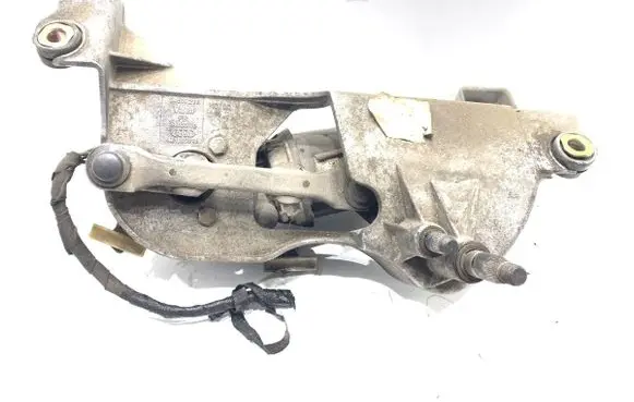 Front wiper linkage and motor