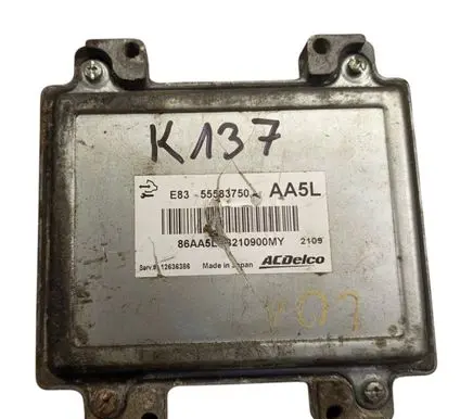 Opel Corsa D Engine control unit/module 55583750 12636386 3210900MY