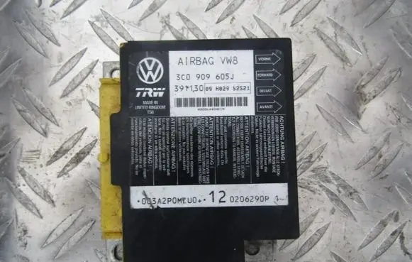 Volkswagen PASSAT B6 Airbag control unit/module 3c0909605j 391130
