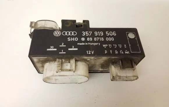 Volkswagen Sharan Coolant fan relay 357919506 898718000