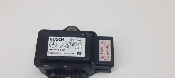 Mercedes-Benz E W211 ESP acceleration yaw rate sensor 0265005246 A0025426618