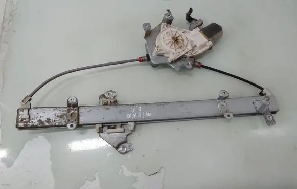 Nissan Micra Front door window regulator with motor 0130822203