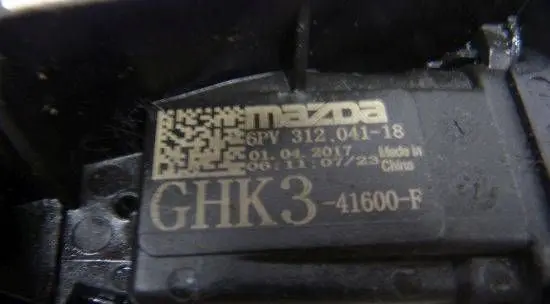 Mazda CX-5 II Accelerator throttle pedal 6PV31204118 01042017 41600R