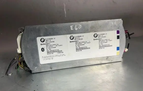 BMW 5 E60 E61 Bluetooth control unit module 9205895 001C12C493BE 16921115