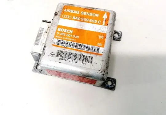 Audi A4 S4 B5 8D Airbag control unit/module 8A0959655C 0285001038