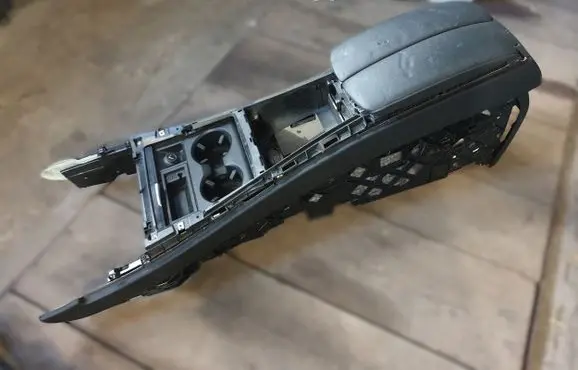 BMW X5 E70 Center console
