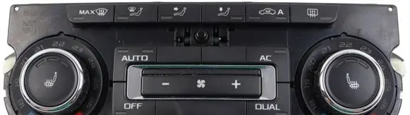 Skoda Superb B6 (3T) Climate control unit 3T0907044BE SW0402 5HB00974965
