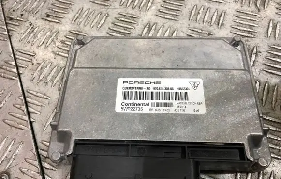 Porsche Panamera (970) Trunk lid opening control unit 97061830305