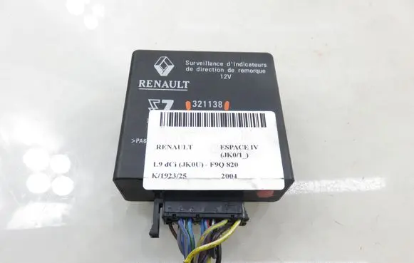 Renault Espace - Grand espace IV Tow bar trailer control unit/module 321138
