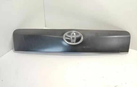 Trunk door license plate light bar
