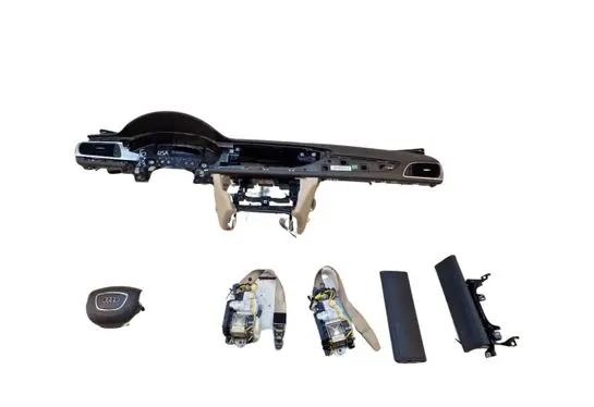 Audi A6 S6 C7 4G Airbag set with panel 4G0880201G 4G8880842A 4G8880841A