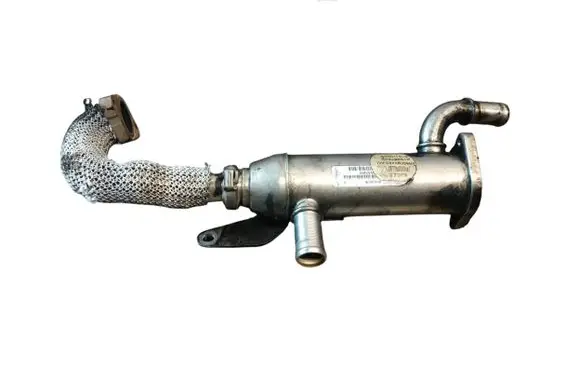 Jaguar XF X250 EGR valve cooler 4R8Q9Y493AM 81510008 215987649