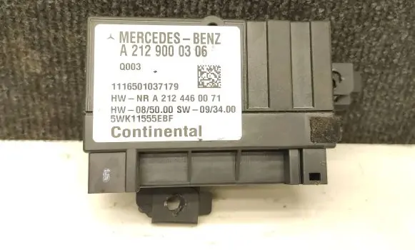 Fuel injection pump control unit/module
