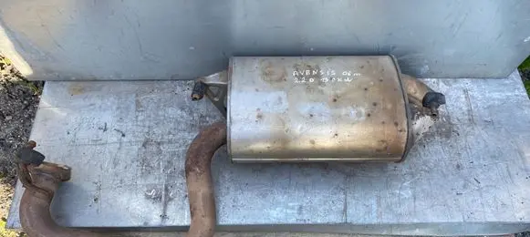Toyota Avensis T250 Rear muffler/silencer tail pipe 
