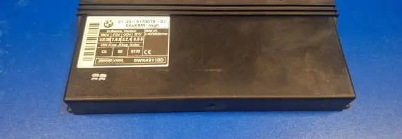 BMW 5 E60 E61 Comfort/convenience module 9176070 5WK49110D 780324000
