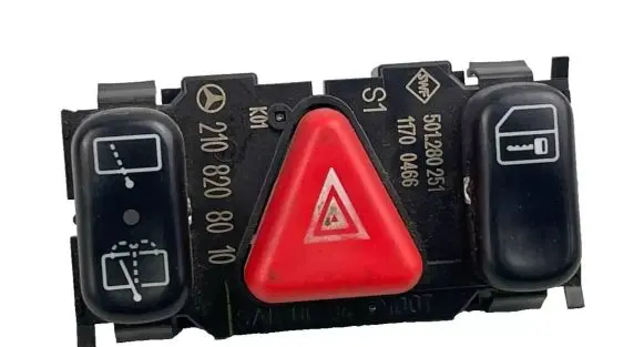Mercedes-Benz E W210 Hazard light switch 2108208010