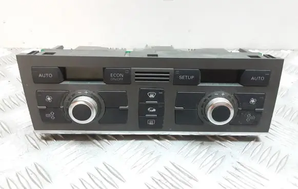 Audi A6 S6 C6 4F Climate control unit 4F1820043R 5HB00883305
