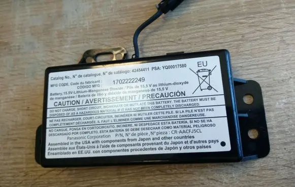 Opel Mokka X Other control units/modules 42454411