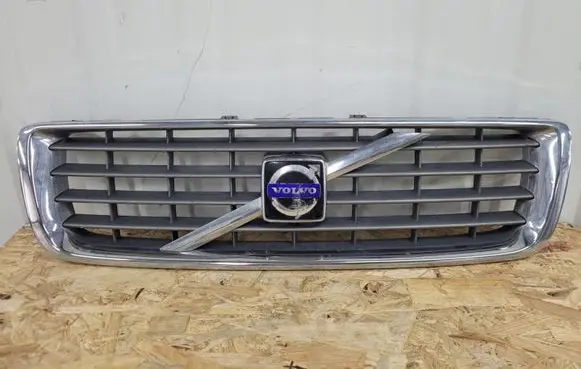 Volvo S80 Front bumper upper radiator grill 30655102
