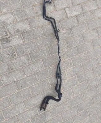 Volkswagen Touareg I Gearbox oil cooler pipe/hose 7L6317801E