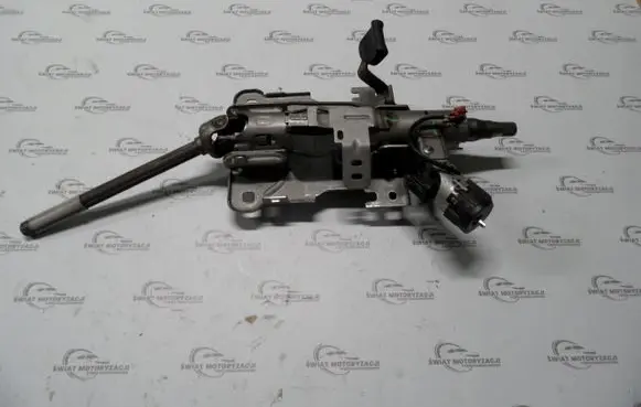 Steering wheel axle set