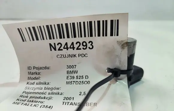 BMW 5 E39 Parking PDC sensor