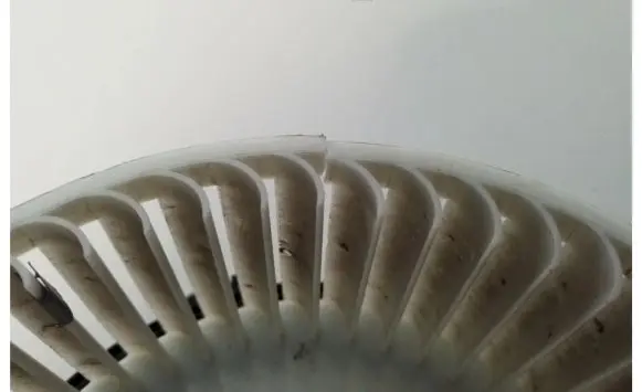 Volvo XC90 Radiator cooling fan shroud