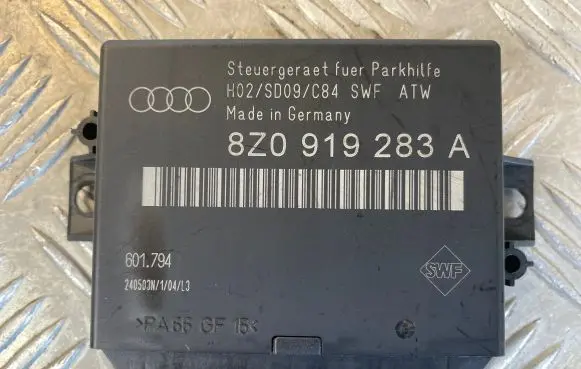 Audi A4 S4 B6 8E 8H Parking PDC control unit/module 8Z0919283A 601794 H02SD09C84