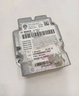 Volkswagen Touareg II Airbag control unit/module 7P0959655C 0285011201 1P0959655C
