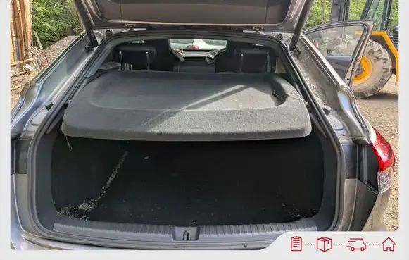 Audi Q4 Sportback e-tron Parcel shelf 89E867769 F4SPORT