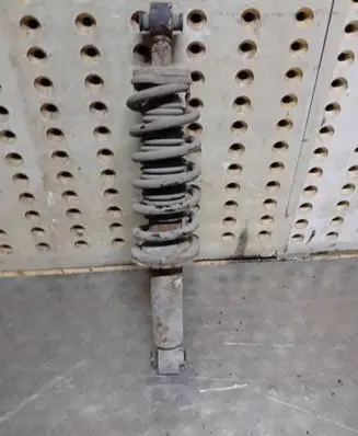 Peugeot 407 Rear shock absorber with coil spring 