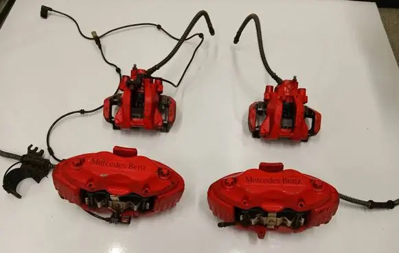 Mercedes-Benz S W221 Brake discs and calipers set 