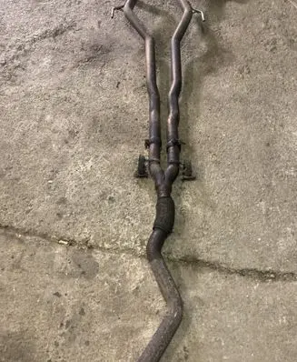 Mercedes-Benz S W221 Muffler/silencer A2214913400 A2214913300