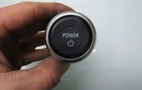 Mazda MX-30 Engine start stop button switch