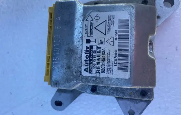 Renault Laguna II Airbag control unit/module 21619087 82000142183A 550758700