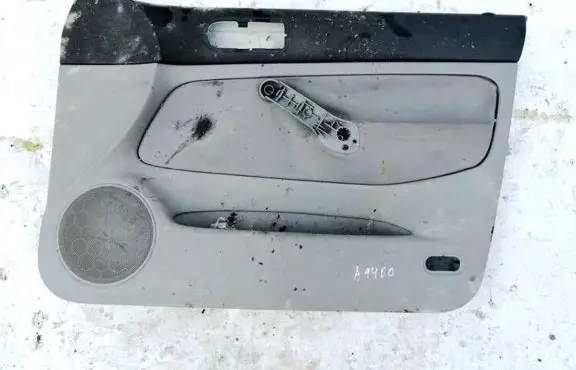 Front door card panel trim