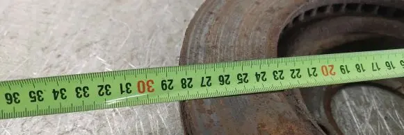 Peugeot 407 Front brake disc