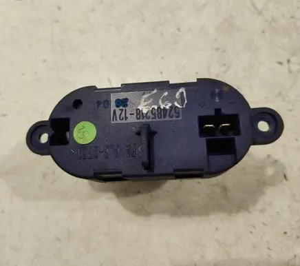 Renault Laguna II Heater blower motor/fan resistor 52485218