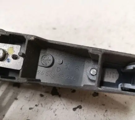 Peugeot 407 Front door exterior handle 9656638280