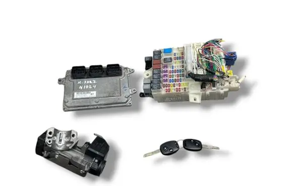 Engine ECU kit and lock set