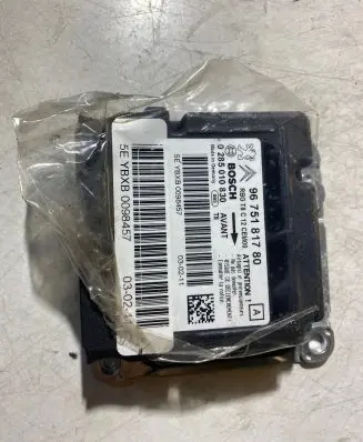 Peugeot 5008 Airbag control unit/module 9675181780 0285010830 YBPB0098457