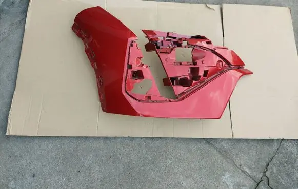 Peugeot 408 II Front bumper corner part panel trim 9844514980
