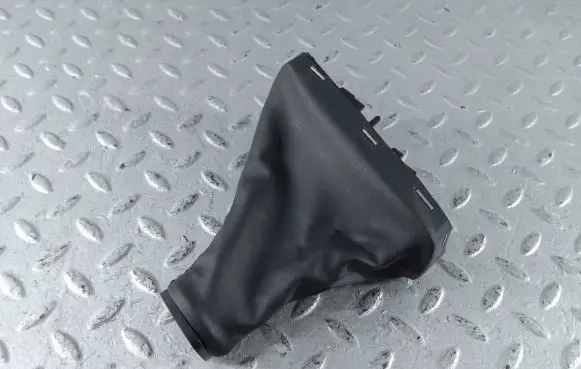 Gear lever shifter trim leather/knob