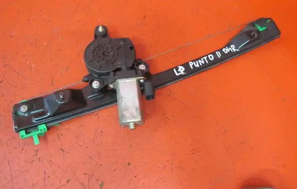 Fiat Punto (188) Front door window regulator with motor 46536312
