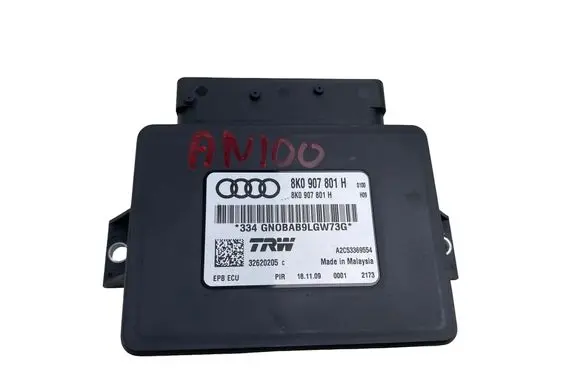 Audi A4 S4 B8 8K Rear brake EMF control unit/module 8K0907801H