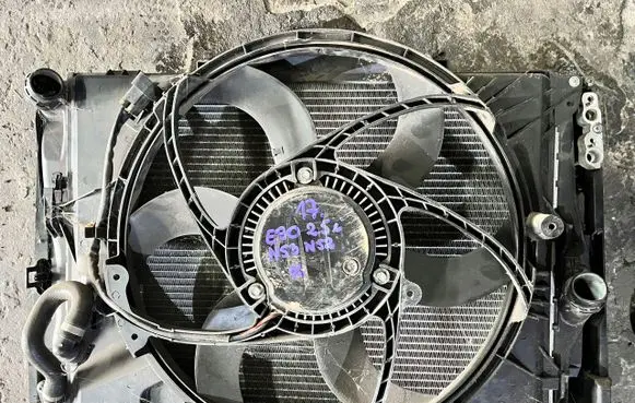 BMW X1 E84 Electric radiator cooling fan braknumeruczci