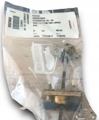 Citroen C5 Front door check strap stopper 9181G1