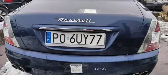 Maserati Quattroporte Tailgate/trunk/boot lid
