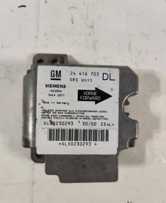 Opel Zafira A Airbag control unit/module 24416703